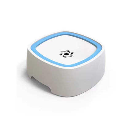 Dog Drinking Water Bowl Floating Non-Wetting Mouth Pet Bowl without Spill Drinking Water Dispenser Plastic Anti-Over Dog Bowl